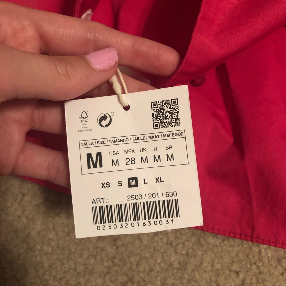 Zara shirt